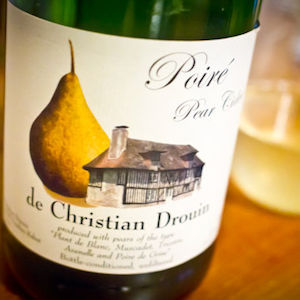 Christian Drouin Poiré Pear Cider (France)