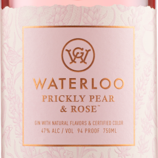 Waterloo Prickly Pear Rose Gin