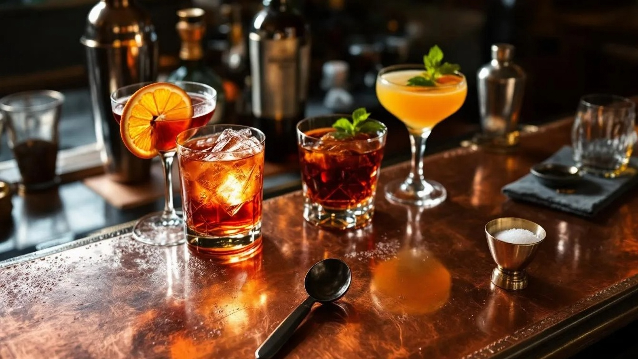 on,a,copper,top,bar,in,a,classic,bar,setting,