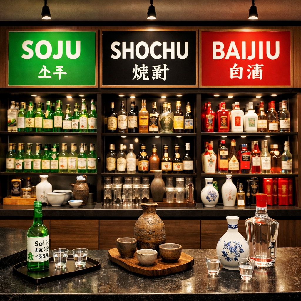 “Soju/Shochu/Baijiu"