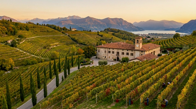 franciacorta vineyard