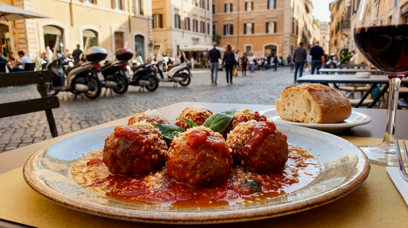 meatball Polpette italy wide
